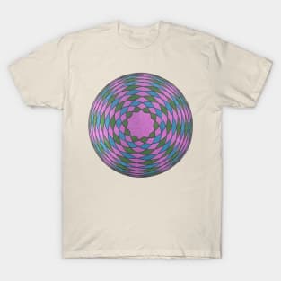 Spirograph Spring Mandala T-Shirt